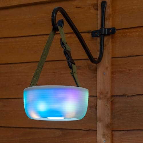 ValueLights | Multi-Purpose Camping Tent Festival Solar Light with RGB String Lights Hanging Party Camper Van Lamp and USB Charging | Outdoor Lights & Home/Garden Improvements Essential | — view 3