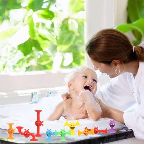 SULOLI Sucker Toys for Kids,38PCS Suction Cup Airplane Activities for Kids Window Travel Toys for 3+ Year Olds — view 5