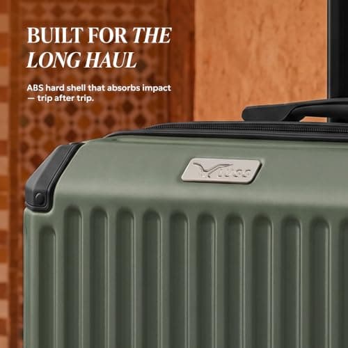 LUGG Sky Rover 32 Inch Suitcase Hard Shell Luggage, Strong & Lightweight with Secure TSA Lock, Smooth 360° Wheels, Internal Pockets, Airline Approved (86x58x31cm) – 5 Year Warranty — view 3