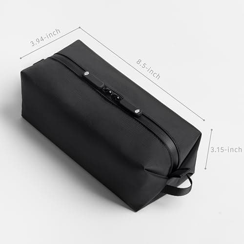 Comfyable Lightweight Toiletry Bag for Men and Women, Water-Resistant Shaving Bag, Large Capacity Dopp Kit — view 3