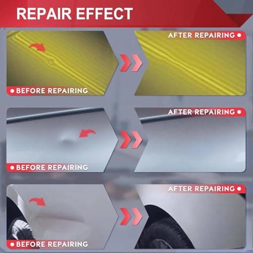 YANGYMM 1500w Portable Dent Repair Tool, Aluminum Car Dent Removal Kit, with Suitcase, Digital Screen Paintless Dent Repair Machine, Reduce Work Risks,220V — view 6