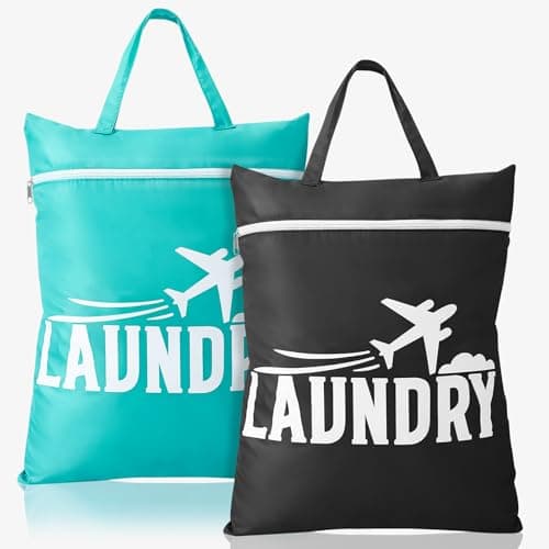 saerryor 2 Pcs Travel Laundry Bag with Handle