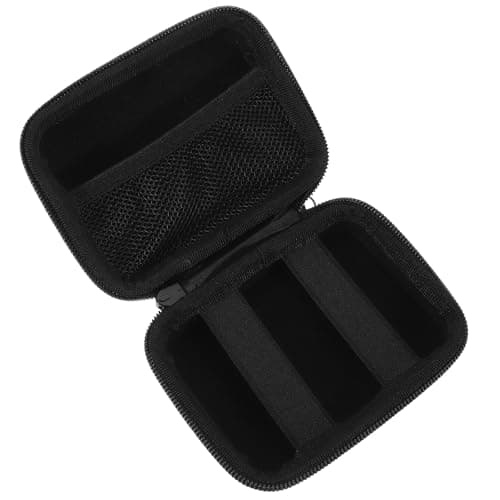 LAPYAPPE Eva Data Cable Protection Case Black Portable Zipper