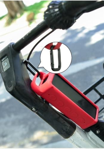 Portable Speaker Bag with Carabiner Clip and Handle — view 4