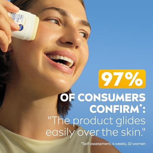 NIVEA SUN Breathable UV Specialist Silky UV Sun Stick SPF 50+ (15g), Lightweight and Non-Greasy Sunscreen, Invisible on All Skin Tones, Korean Stick Technology — view 6