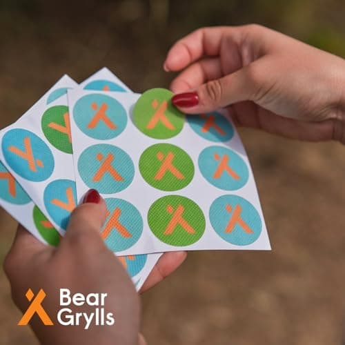 Bear Grylls Mosquito Repellent Patches – Natural Citronella Oil Insect Repellent, 180-Pack – DEET-Free, Long-Lasting Protection for Outdoor Adventures, Travel & Camping — view 6