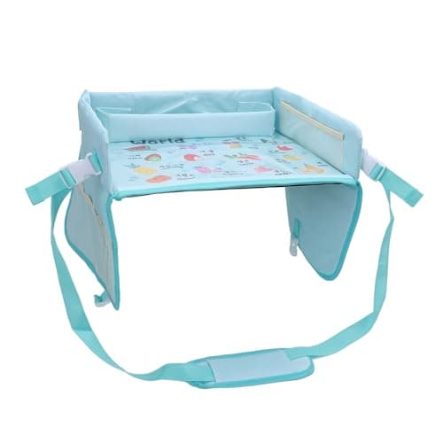 VGEBY Kids Travel Tray for Car, Foldable Lap Desk Organizer for Toddlers — view 4