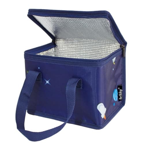 Arikky Lunch Bag Insulated Women Men Kids Cool Bag Lunch Box School Girls Boys Toddlers Picnic Bag Travel Small Mini Cooler Blue Star 6 cans