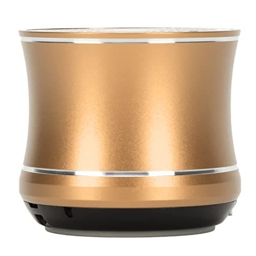 Acouto Speaker IP67 Auto Connect Portable Speaker with Bass for Shower Room Bike Car Gold All Bluetooth Connec SpeakerMini SpeakerBluetooth Small SpeakerMini SpeakerPortable (Gold) — view 2