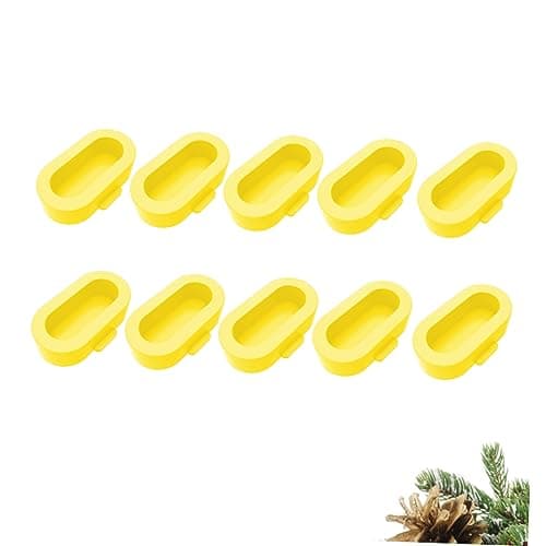 Veemoon 10pcs Silicone Dust Plug for Multi- Port Protector Dust Caps Stopper Compatible with Smart Watch Charger and USB Plug — view 4