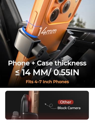 AINOPE Car Phone Holder Air Vent Mobile Phone Holder for Car Air Vent — view 4