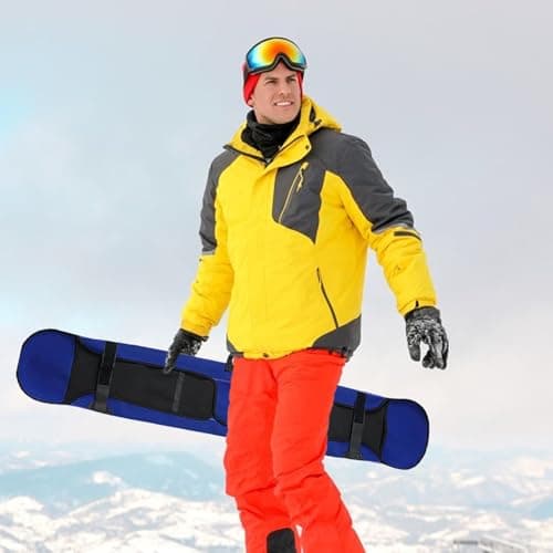 Surfboard Travel Bag - Neoprene Ski Bag, Snowboard Storage Bag | Diving Cloth Waterproof Elastic Surfboard Bag, Soft Portable Board Storage Bags, Protective Surfing Supplies for Board, Boots, Clothes — view 2