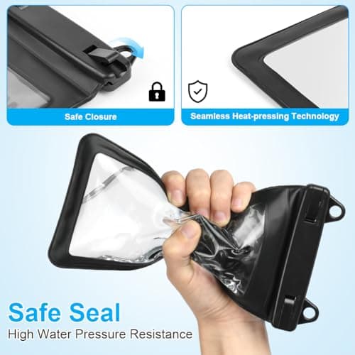 OFFCUP Waterproof Phone Pouch, 2 Pack Large Phone Waterproof Phone Case — view 5