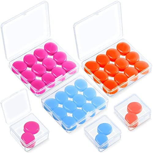 Frienda 21 Pairs Silicone Ear Plugs for Sleeping