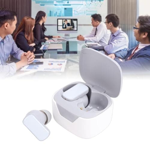 Cosiki Wireless Bluetooth Earbuds for Travel Noise Cancelling AI Translator Easy Operation Stylish Design (Gray) — view 4