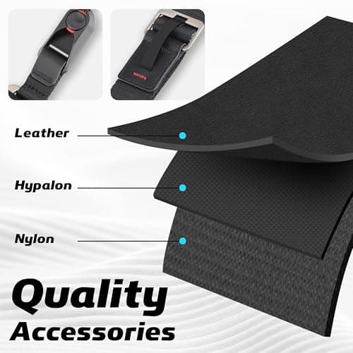 SUNYA Camera Strap with quick release buckle. Made of nylon, adjustable with one hand, suitable for all cameras. Max load 200Lbs — view 3