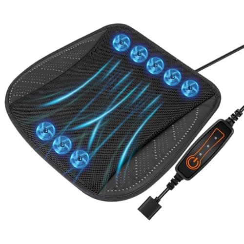 Car Seat Cooler Pad Cooling Ventilated Breathable Anti-sweat