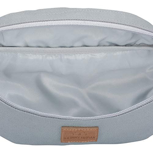 JOHNNY URBAN Fanny Pack Bum Bag Women & Men Grey - Toni - Hip Bag Made of Cotton Canvas for Festivals, Sports & Travel - Water-Repellent — view 4