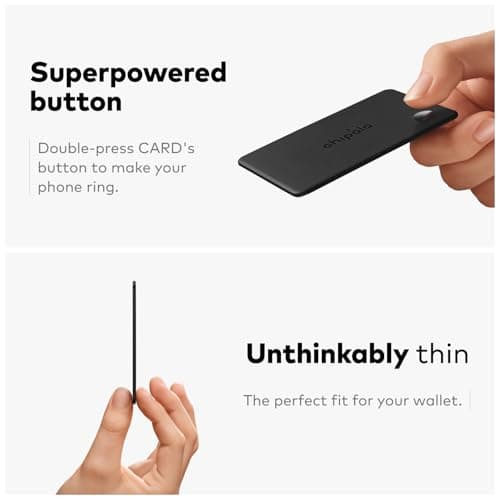 Chipolo CARD – Rechargeable wallet tracker card, Bluetooth tracker — view 4