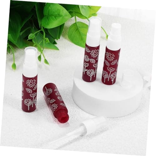 MUSISALY Perfume and Print Mini 12pcs Bottles Spray Flower Refillable Atomizers Glass for 10ml Leak Resistant Scratch Size Perfumes Essential Oils Travel — view 2