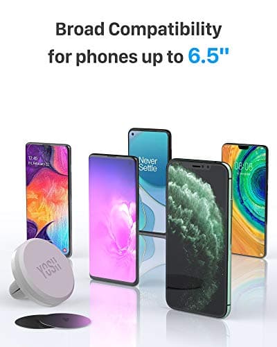 YOSH Magnetic Phone Holder for Car Air Vent, Phone Magnet, Car Accessories — view 5