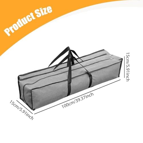 MotiveTech Camping Equipment Storage Bag, 100 Cm Long with Handles, Carrying Case, Travel Bag with Zipper for Tripod, Lightweight, 100cmx15cmx15cm — view 2