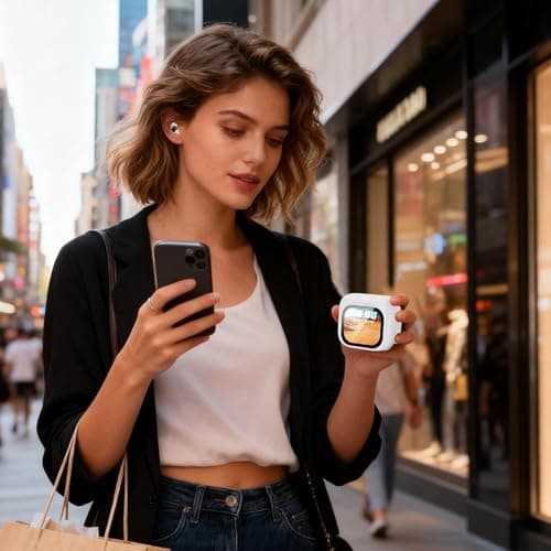 Language Translator Earbuds Wireless AI Translator Earphones with Color — view 3