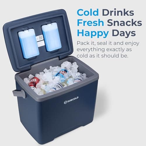 Subcold Chilly28 Cool Box | 28L | 2 Ice Packs | Carry Handle — view 5