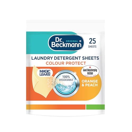 Dr. Beckmann Laundry Detergent Sheets, Colour Protect, 25 Sheets
