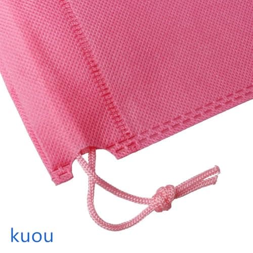 5 Pcs Drawstring Shoe Bags, Portable 40 x 30 cm Travel Storage Pouches — view 4