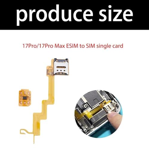 Universally Plastics ESIM to Single Card Adapter Quick Installation for Various Smartphones Travel ESIM to Single Conversion Tool for Slot in Phones with Enhanced Signals Stability Connection — view 4