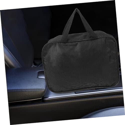 LALADEFIEE Air Compressor Carrier Bag Portable Car Vacuum Cleaner Inflator Pump Storage Bag Foldable Canvas Tire Pump Carrier for Compressor Ideal for Vehicle Accessories — view 2