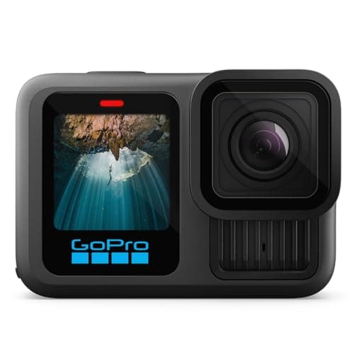GoPro HERO13 Black Accessory Bundle - Includes The Handler (Floating Hand Grip), 2 Enduro Batteries, 2 Curved Adhesive Mounts, 64GB SanDisk MicroSD Card, Carrying Case, and more — view 3