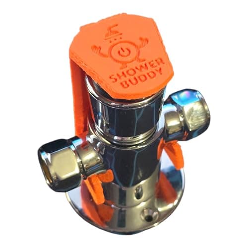 Shower Buddy Adjust™ – Adjustable Timed Push‑Button Shower Holder for Campsites, Gyms & Pools | Hands‑Free Valve Lock Tool for Exposed Pipe Showers | Ideal for Campers, Motorhomes & Shared Facilities — view 4