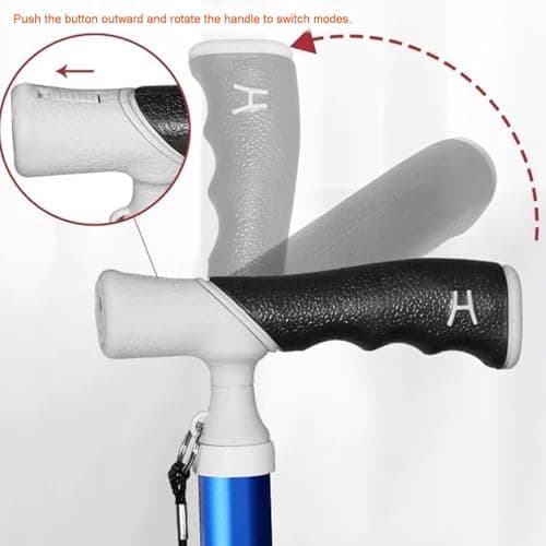 Nordic Walking Poles,Titanium Stick with Swivel Handle — view 6