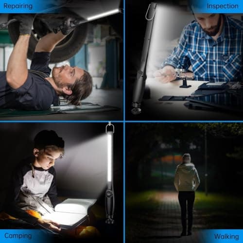 Goerpn 700 Lumen Rechargeable COB LED Work Light Portable Inspection Light — view 6