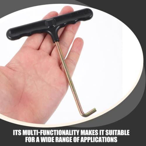 SOLUSTRE 4pcs Portable Trampoline Spring Hook Puller Tool with Plastic and Iron Construction for Easy Installation and Multi-functionality, for Bungee Trampoline and Outdoor Games — view 5