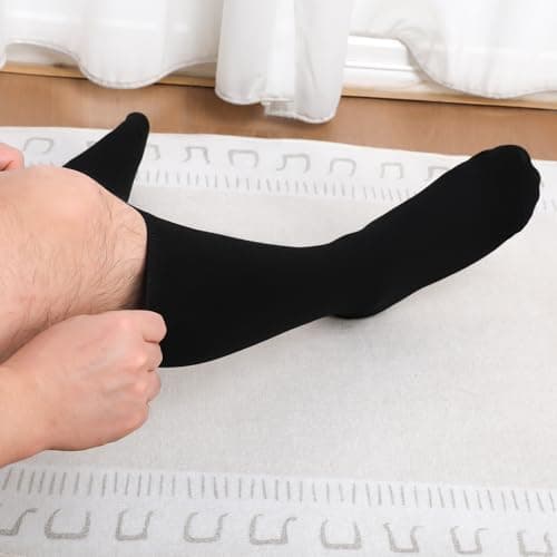 Zuimei 2 Pairs 20-30 mmhg Compression Socks for Women Men — view 4