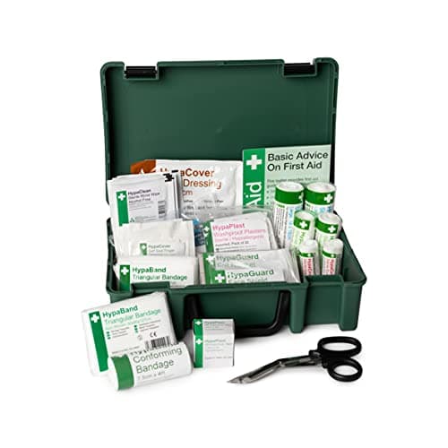 Safety First Aid Group K3170SM Economy Catering Kitchen First Aid Kit, Small Fully-Stocked 1-10 Persons British Standard — view 2