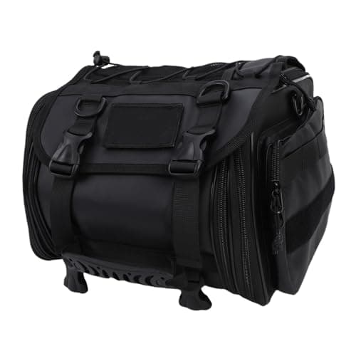 AOWINHIT Motorcycle Rear Luggage Bag Expandable 20-30L Capacity for — view 2