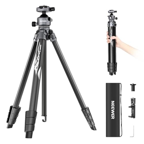 NEEWER LITETRIP LT07 61" Aluminum Travel Tripod for Camera