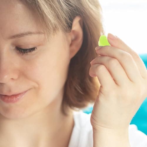 HANABASS 12pcs Moldable Soft Silicone Sleep Earplugs for Sleeping Noise Cancelling Boys and Girls Reusable Ear Plugs for Swimming and Travel — view 4