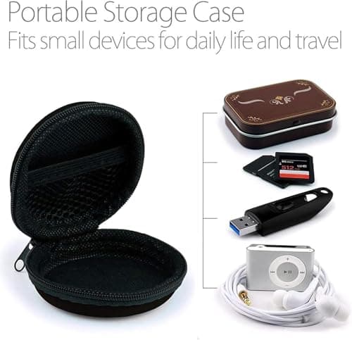 Earphone Case MAS CARNEY Headphone Earbud Hard Protective Carrying Case Bag — view 4