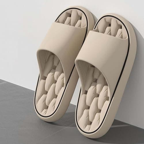 Bathroom Slippers For Women Men, Non Slip Shower Shoes Unisex — view 6