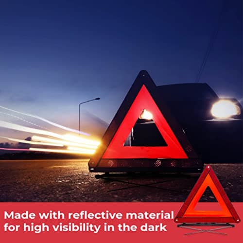 GADLANE 2 in 1 Emergency Warning Triangle & Hi Vis Vest Kit Car Road Safety — view 3