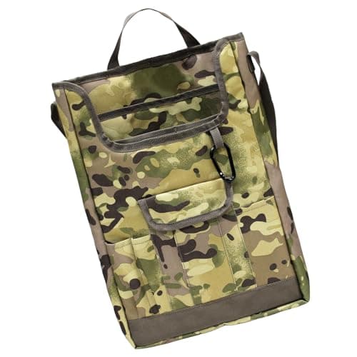 Gucagle Car Backseat Organizer Bag Non Slip Storage with Tiered Compartments and Liquid Proof Design for Daily Commutes Family Road Trips Oxford Cloth 25x6.5x41cm 2 Pack (Camouflage) — view 3