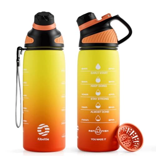 Fjbottle Sports Water Bottle 710ml Magnetic Lid Tritan BPA Free