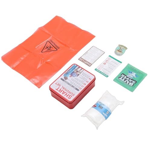 Solinder Funny Survival Set with Clever Accessories for Outdoor Fun - Iron Can Emergency Tool Kit, Perfect Gag Gift for Birthday and Holidays — view 4