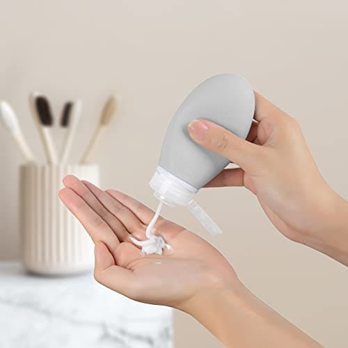 Opret 100ml Silicone Travel Bottle for Toiletries, 3 Pack Leak Proof — view 5