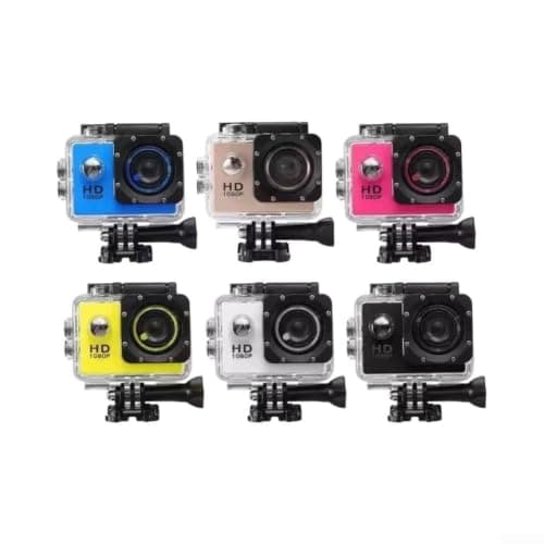 Waterproof Action Camera 4K 30fps Underwater 30M(Yellow) — view 4